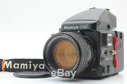 NEAR MINT+++ Mamiya 645 Pro TL + C 80mm F1.9 N + 120 Film Back From Japan #608