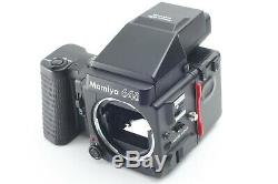 NEAR MINT Mamiya M645 Super AE Prism Finder 120 Film Back x5 From Japan #1370
