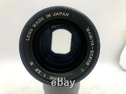 NEAR MINT Mamiya M645 Super + SEKOR C 150mm F3.5 N + AE Finder + 120 Film Back