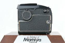 NEAR MINT Mamiya M645 Waist Level Finder + Sekor C 55mm f/2.8 + 120 Back JPN