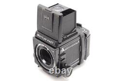 NEAR MINT Mamiya RB67 Pro S Medium Format 6x7 Body + 120 Film Back From JAPAN