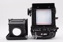 NEAR MINT Mamiya RB67 Pro S + Sekor C 65mm f/4.5 + 120 Film Back From Japan