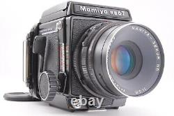 NEAR MINT Mamiya RB67 Pro + Sekor NB 127mm f/3.8 + 120 Film Back From Japan