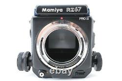 NEAR MINT Mamiya RZ67 Pro II + Sekor Z 90mm f/3.5 W 120 Film Back Japan 0790