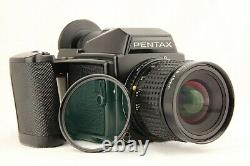 NEAR MINT PENTAX 645 + SMC A 45mm f/2.8 Lens + 120 Film Back from JAPAN