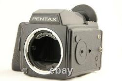 NEAR MINT PENTAX 645 + SMC A 45mm f/2.8 Lens + 120 Film Back from JAPAN