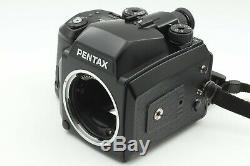 NEAR MINT Pentax 645N + SMC A 75mm f/2.8 + 120 Film Back From Japan E-0413