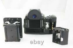NEAR MINT Pentax 645 Film Camera + A 75mm f2.8 Lens +120 Film Back from Japan