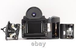 NEAR MINT Pentax 645 + SMC A 150mm f/3.5 Lens + 120 Film Back + Cap From JPN