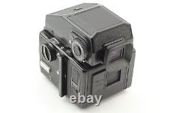 NEAR MINT? Zenza Bronica ETR AE Finder II MC 75mm f2.8 Lens 120 Film Back JAPAN