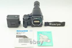 NEAR MINT with Grip? Mamiya 645 Pro Medium Format Camera Body 120 Film Back JAPAN