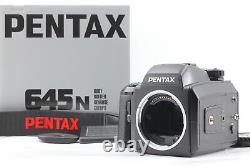 N MINT+++ BOX Grid screen Pentax 645N Medium Format Camera 120 Film Back Japan