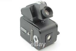 N MINT++ Hasselblad 500C/M Black Camera with A12 & A16 Film back From Japan #487