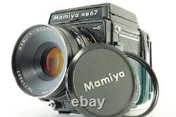 N MINT LENS Mamiya RB67 Pro S + Sekor C 127mm f/3.8 +120 Film Back From JPN
