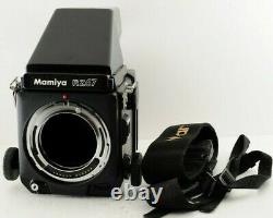 N. MINT MAMIYA RZ67 Pro Body with Waist Level Finder + 120 Film Back from JAPAN