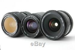 N MINT Mamiya 645 AFD + 80mm, 35mm, 45mm, 150mm, 55-110mm, 210mm 6Lens + 2Back
