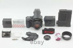 N MINT+++ Mamiya 645 AFD + AF 80mm f/2.8 Lens 120/220 Back HM401 from JAPAN