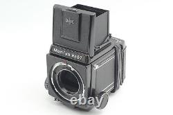 N MINT+ Mamiya RB67 Pro Medium Format 120 Film Back with 127mm f3.8 From JAPAN