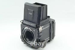 N MINT Mamiya RB67 Pro S Medium Format Body 120 film back x2 From JAPAN #688