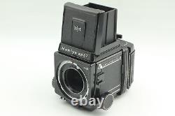 N. MINT Mamiya RB67 Pro S Medium Format + Sekor C 127mm 3.8 120 Film Back? JPN
