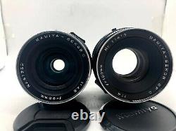 N MINT Mamiya RB67 Pro S + SEKOR C 65/4.5 SF 150/4 2Lens + 120 Back From Japan