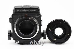 N MINT Mamiya RB67 Pro S + Sekor C 127mm f/3.8 + 120 Film back JAPAN 2174940