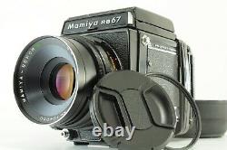 N MINT Mamiya RB67 Pro + Sekor C 127mm f/3.8 + 120 Film Back + Hood From JPN