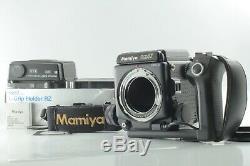 N MINT+++ Mamiya RZ67 Pro II Body with 120, 645 Film Backs, L Grip from JAPAN