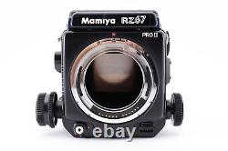N MINT++? Mamiya RZ67 Pro II Medium Format Film Camera Body 120 Back From JAPAN