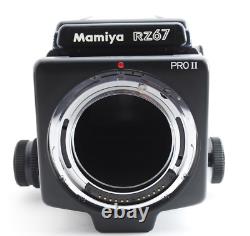 N MINT Mamiya RZ67 Pro II Medium Format Film Camera Body 120 Back JAPAN 6280