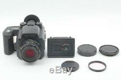 N MINT Pentax 645NII + A 75mm F2.8 Manual Lens +120 Back 645N II JAPAN a318