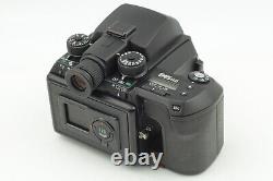 N MINT? Pentax 645NII N II Medium Format + FA 45mm f2.8 Lens 120/220 Back JAPAN