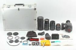 N. MINT Pentax 645 Body+ A 75mm 55mm 200mm Macro 120mm, 120 film back etc. Japan
