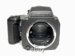 N. MINT Pentax 645 NII N II Medium Format Film Camera 120 Film Back From JAPAN