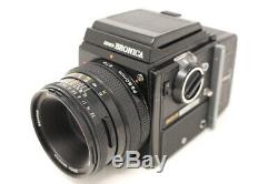 N MINT ZENZA BRONICA SQ-A withPS 80mm F/2.8 6x4.5 120 Film Back Japan #680320