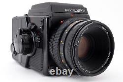 N MINT? Zenza Bronica SQ-Ai 6x6 Film Camera with Zenzanon PS 80mm SQ-i 120 JAPAN