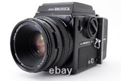 N MINT? Zenza Bronica SQ-Ai 6x6 Film Camera with Zenzanon PS 80mm SQ-i 120 JAPAN
