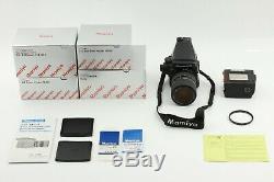 N MINT in BOXMamiya 645 Pro TL AE Finder + 55-110mm Lens 220 Back JAPAN # 125
