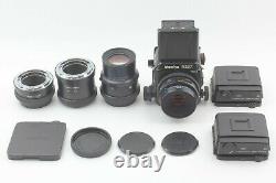 N MINT with 2 Lens 2Back Mamiya RZ67 Pro II + Sekor Z 127mm + 180mm from JAPAN