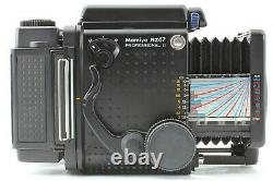 N MINT with 2 Lens 2Back Mamiya RZ67 Pro II + Sekor Z 127mm + 180mm from JAPAN