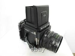 N MINT with Hood Mamiya RB67 PRO S + Sekor 50mm F/4.5 Lens 120 Film Back Japan