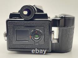 N MINT with Strap Pentax 645 Medium Format Camera Body 120 Film Back From JAPAN