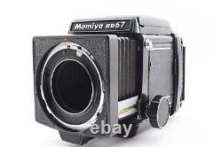 N. Mint? Mamiya RB67 PRO Medium Format Film Camera 120 Film Back Japan 0819 2259
