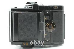 N Mint with2Hood 2Lens 3back BRONICA SQ 6x6 6x4.5 Waist Finder 80mm 150mm JAPAN