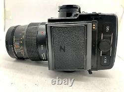 Near MINT Bronica GS-1 + Waist Level Finder + PG 110mm F4 Lens 120 Back JAPAN