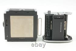 Near MINT Hasselblad A16 Type III 6x4.5 645 Chrome Film Back Holder From JAPAN