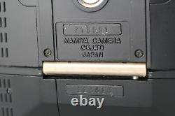 Near MINT MAMIYA M645 Super Body AE Prism Finder 120 Film Back From JAPAN