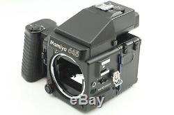 Near MINT Mamiya 645 Super with 55mm f2.8 N AE Finder 120 Back Winder from JAPAN
