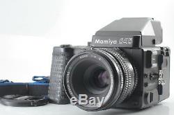 Near MINT Mamiya M645 Super with80mm f4 N, AE Finder, Film Back, Grip from Japan