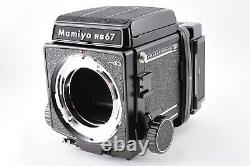 Near MINT? Mamiya RB67 Pro SD Body+120 Film Back Medium Format Camera Japan #237